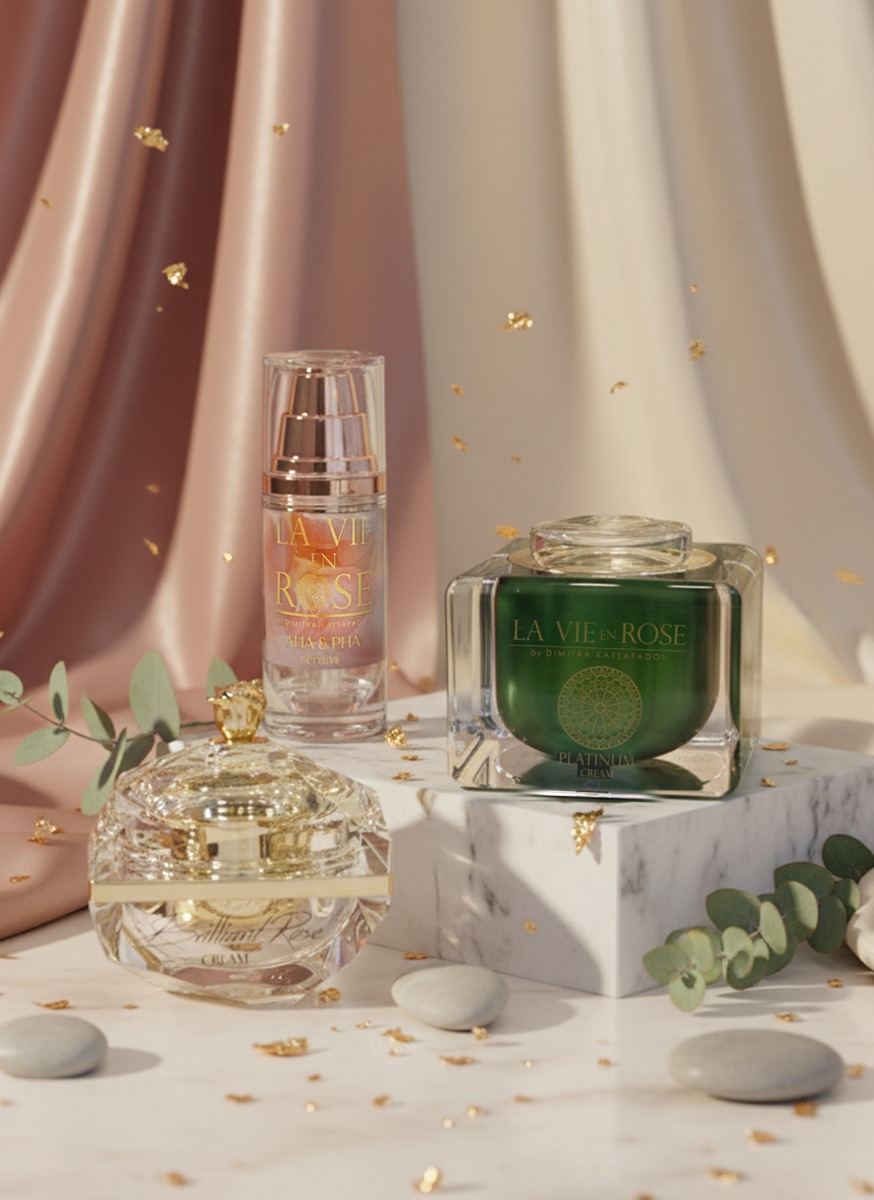 brilliant rose cream Platinum Cream AHA&PHA Serum | La Vie en Rose