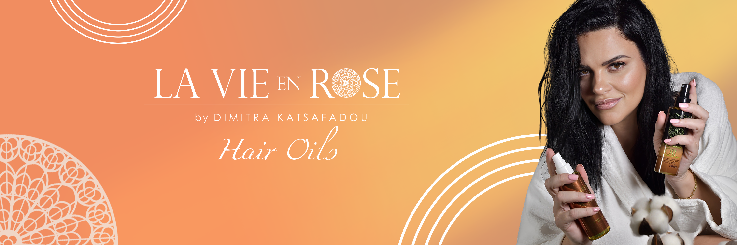 Hair oil La Vie en Rose